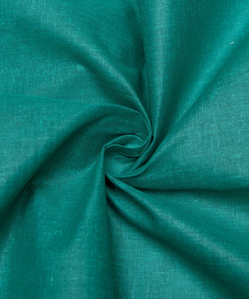 Persian Green Plain Cotton Lining Fabric